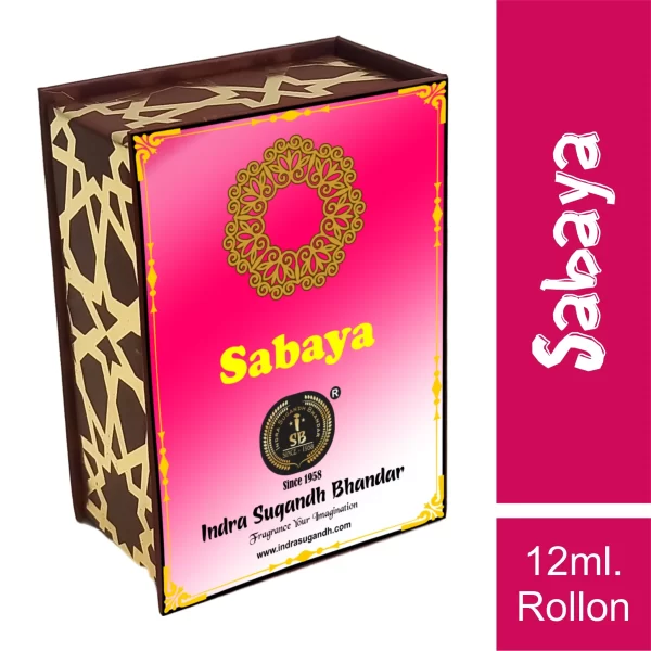 Sabaya Alcohol Free attar with Pure Perfume Oil 12ml Rollon Gift Box Pack