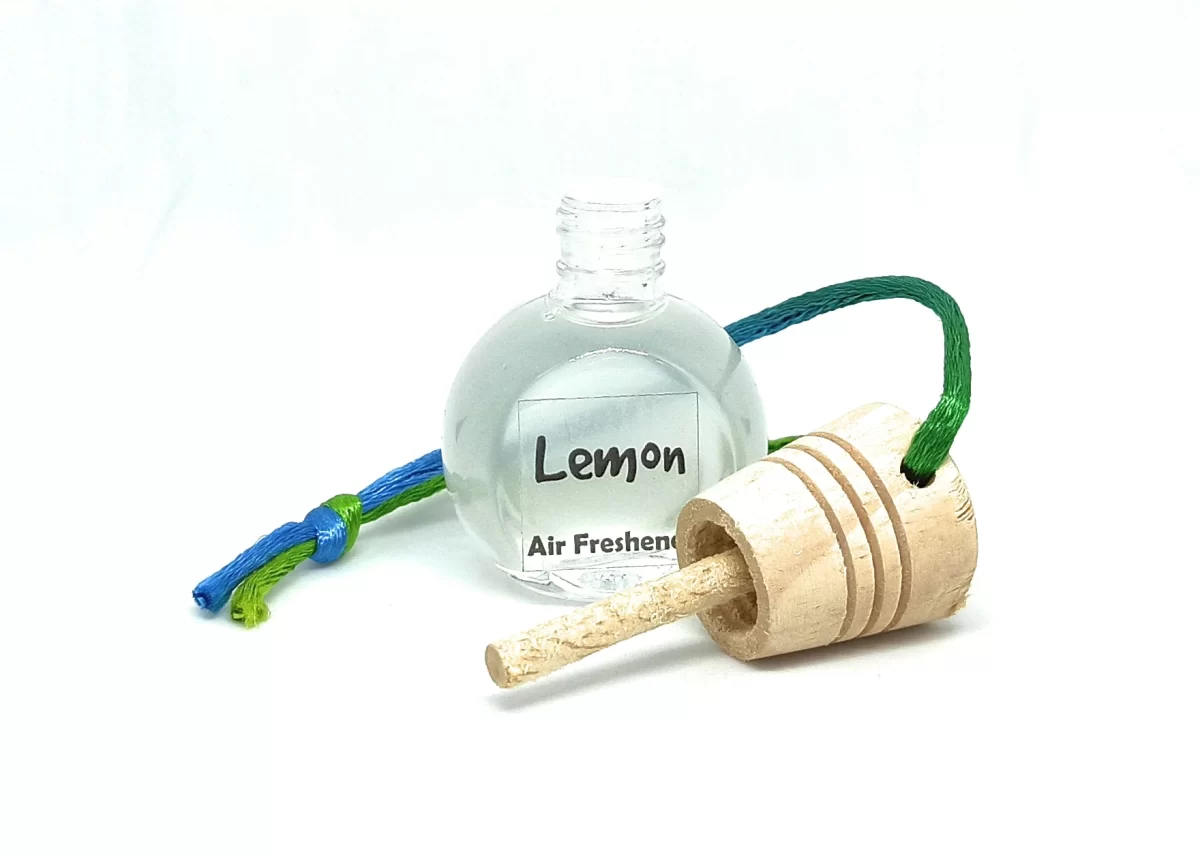 Hanging Car Perfume/Air Freshner Multipurpose Lemon Fresh 12ml Pack - Image 1